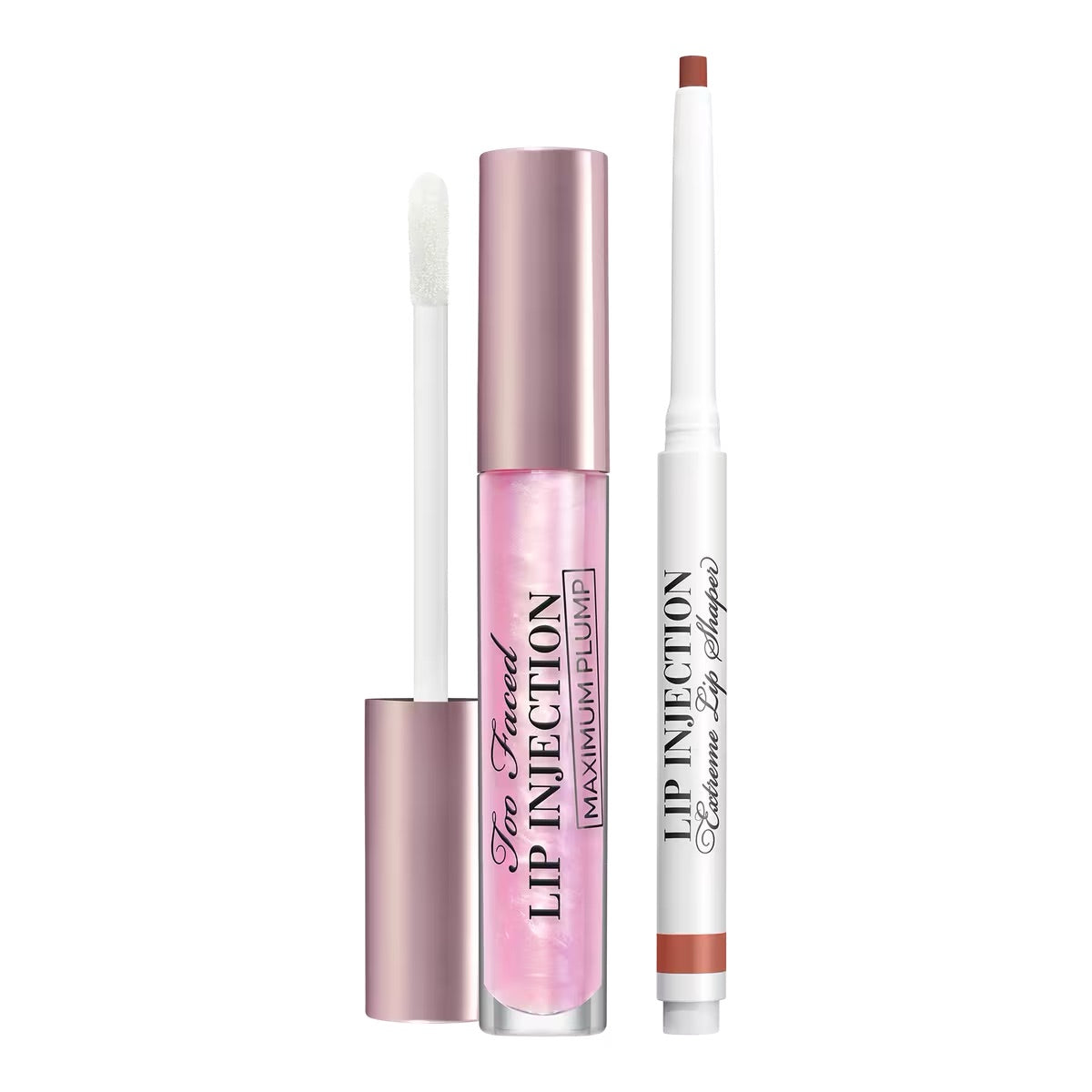Too Faced full size Limited Edition Lip Injection Liner & Plumping Gloss Set
