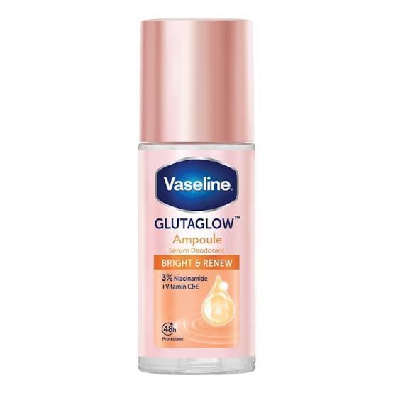Vaseline Roll-On Gluta Glow Bright & Renew Serum Deodorant