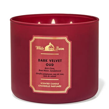 Bath & Body Works Dark Velvet Oud 3-Wick Candle