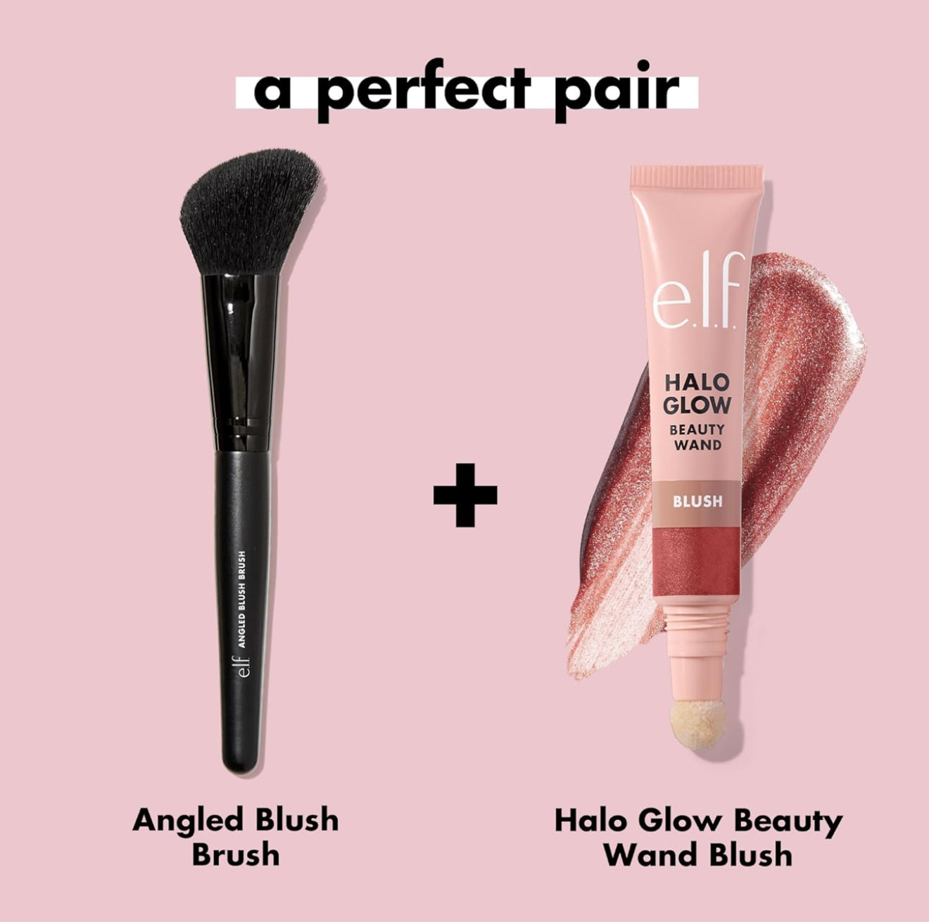 Elf Angled Blush Brush, Face Makeup Brush For A Sculpted Look, Great For Cream, Liquid Or Powder Blush, Bronzers & more, Vegan & Cruelty-Free