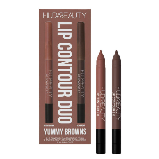 Huda beauty Lip Contour Mini Duo Yummy Browns