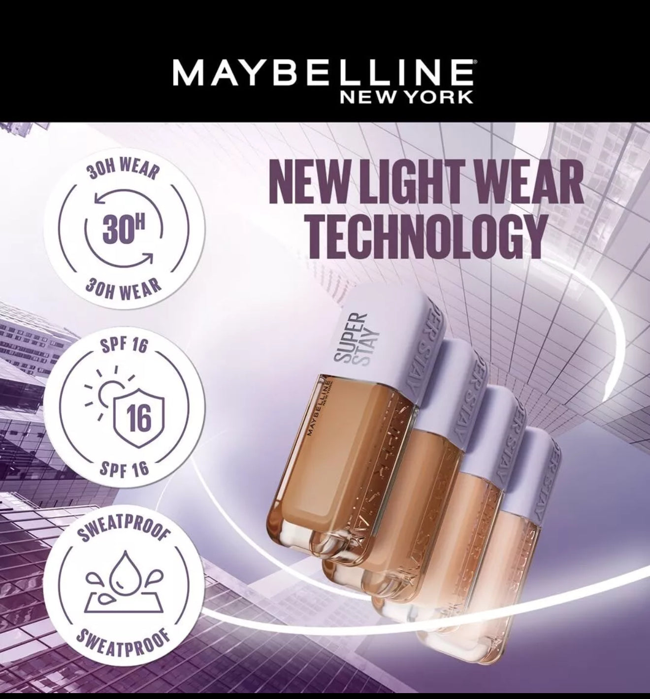 Maybelline Superstay Lumi Matte Foundation