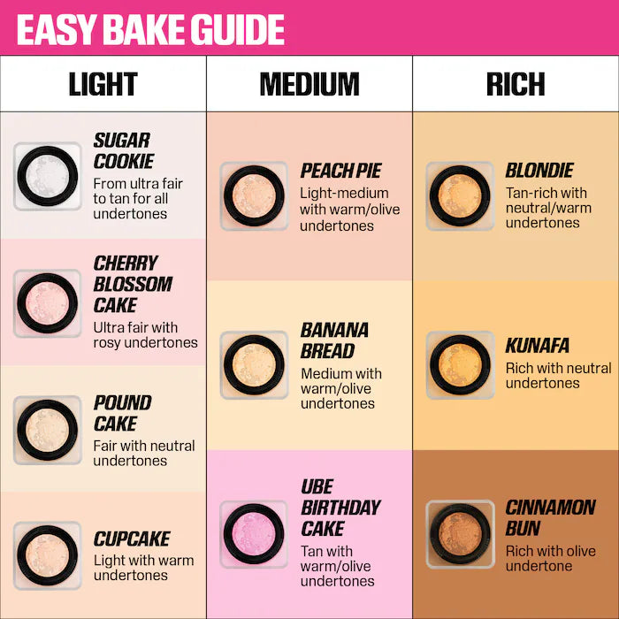 Huda beauty Easy Bake Loose Baking ~Ube Birthday Cake~ ๐