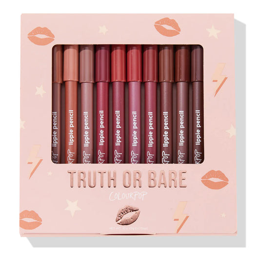 Colourpop truth or bare lippie pencil vault kit