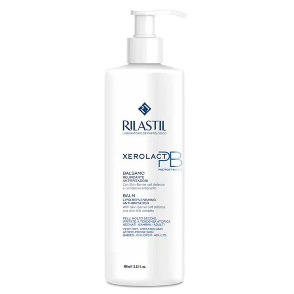 Rilastil Xerolact PB Lipid-Replenishing Anti-Irritation Balm 400ml loop kit