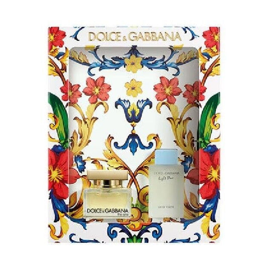 Dolce&Gabbana Mini Duo Eau de Parfum : The One & Light Blue