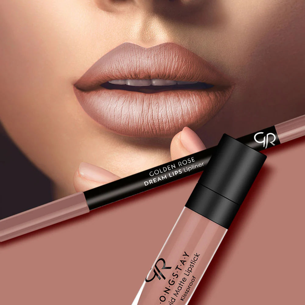 Golden Rose Matte Lip Kit " Warm Nude "
