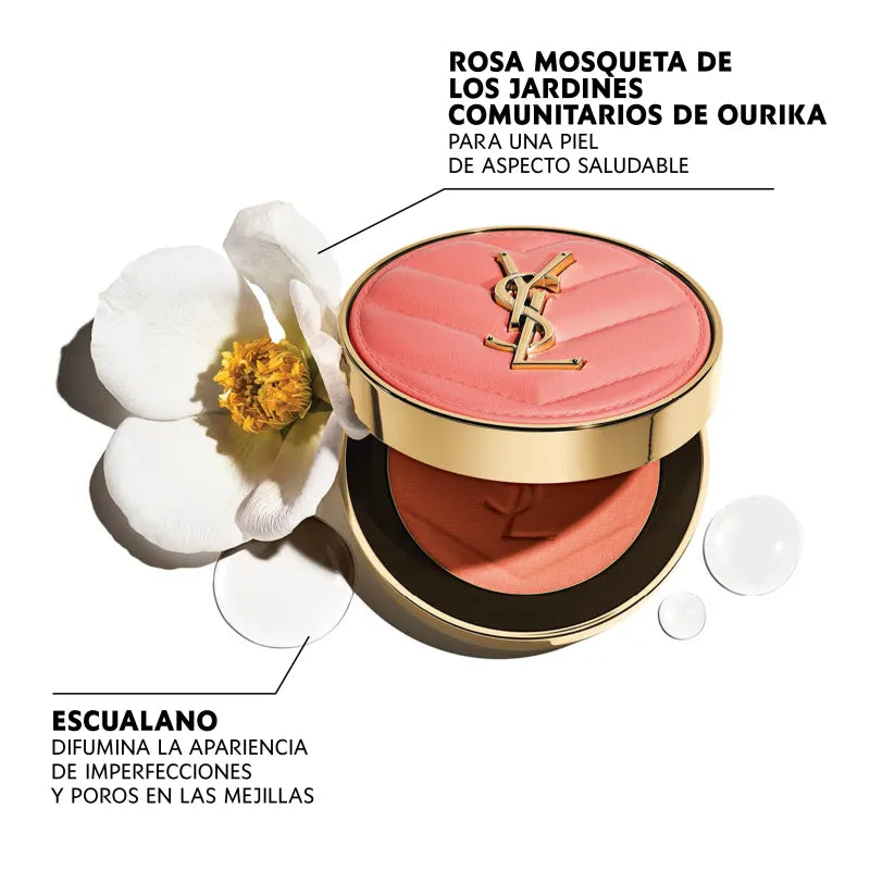 YSL Make Me Blush Bold Blurring Blush Powder