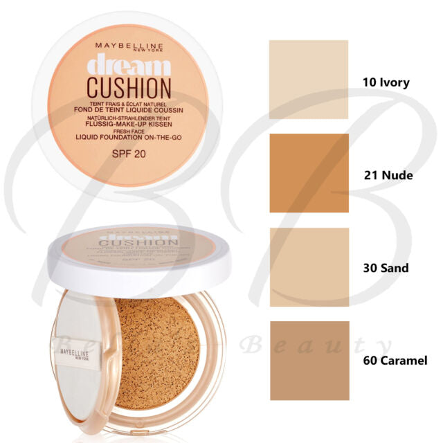 Maybelline dream cushion liquid foundation 06 caramel