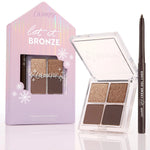 Cozy Neutrals
Neutral eyeshadow palette & gel liner kit