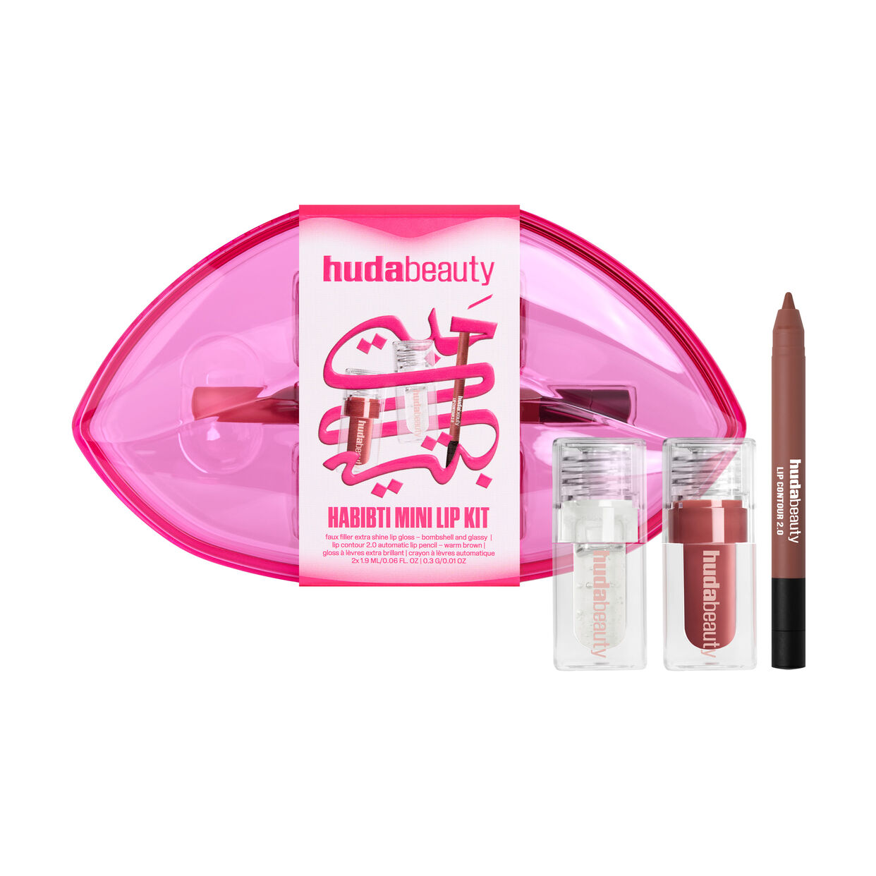 Huda beauty Habibti Mini Lip Kit