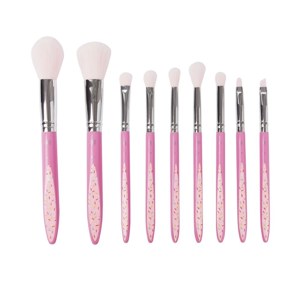 BH COSMETICS SWEET SHOPPE SPRINKLES 9 Piece Brush Set