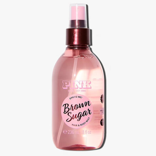 Victoria's Secret "pink" Brown Sugar Hair & Body Mist