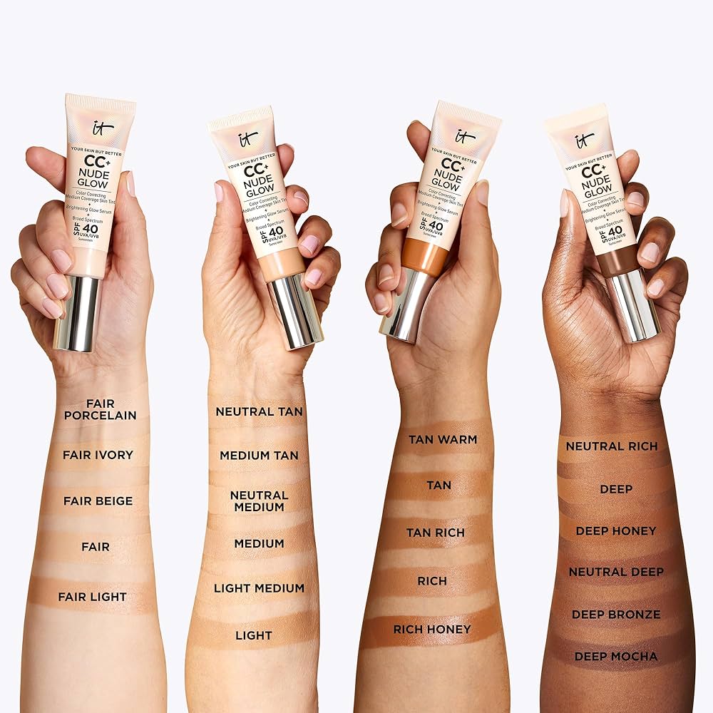 It cosmetics Your Skin But Better CC+ Nude Glow with SPF 40( no box)