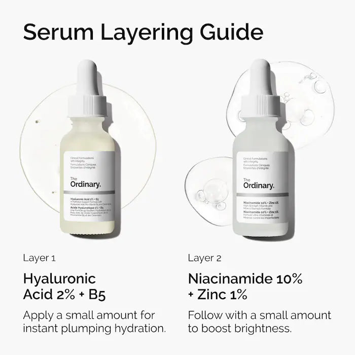 The Ordinary 
The Skin Support Set with Niacinamide + Hyaluronic
