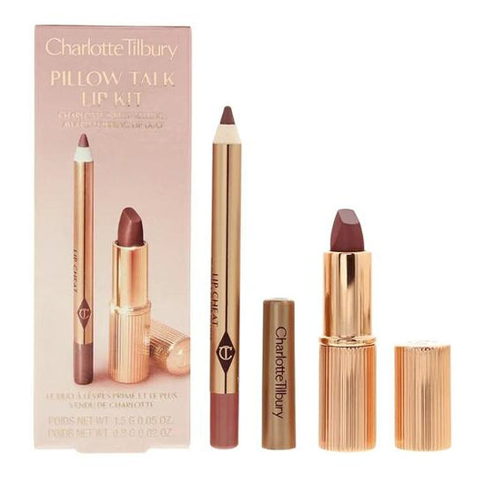 Charlotte Tilbury
Mini Pillow Talk Lipstick & Liner Set "pillow talk medium "