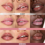 HUDA BEAUTY 
Mini Glossiest Lip Gloss Set