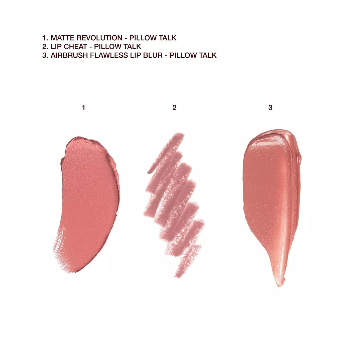 Charlotte tilbury The Pillow Talk Lip Kit - Nude-pink Lipstick, Liner & Gloss