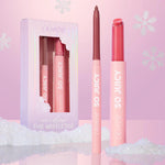 Colorpop Under the Mistletoe
Pink plumping gloss balm & lip liner kit