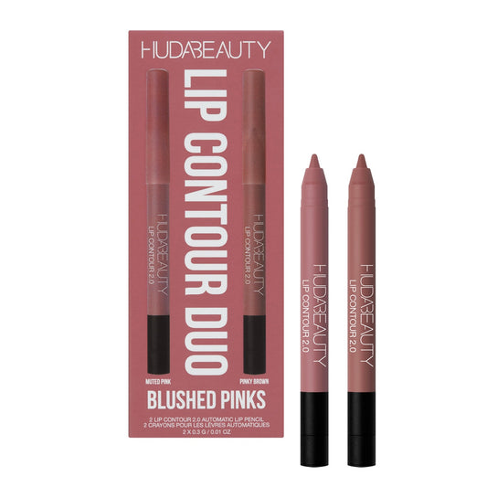 Huda beauty Lip Contour Mini Duo Blushed Pinks