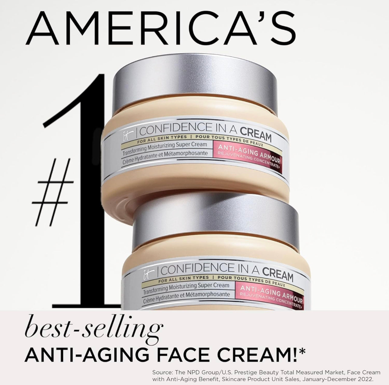 IT Cosmetics Confidence in a Cream Anti Aging Face Moisturizer