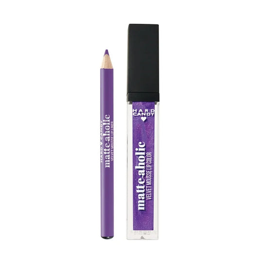 Hard Candy Matte-aholic Velvet Lipcolor & Liner Sugar Plum