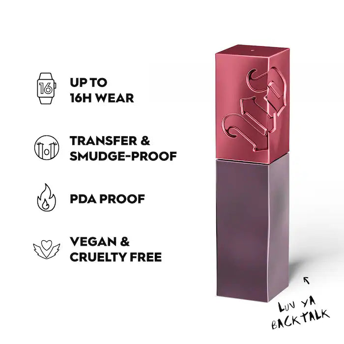 Urban Decay 
Vice Lip Bond Glossy Longwear Liquid Lipstick