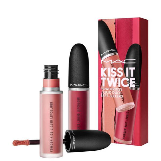 MAC Kiss It Twice Kiss Liquid Duo: Best-Sellers Set