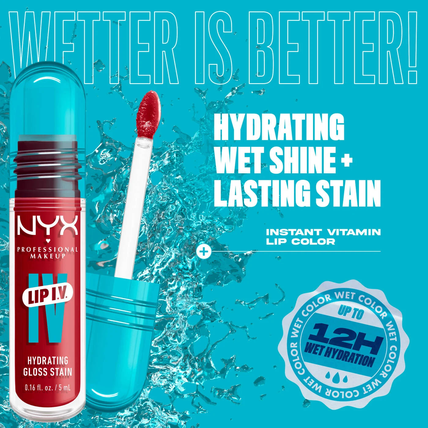 Nyx Lip IV Hydrating Gloss Stain