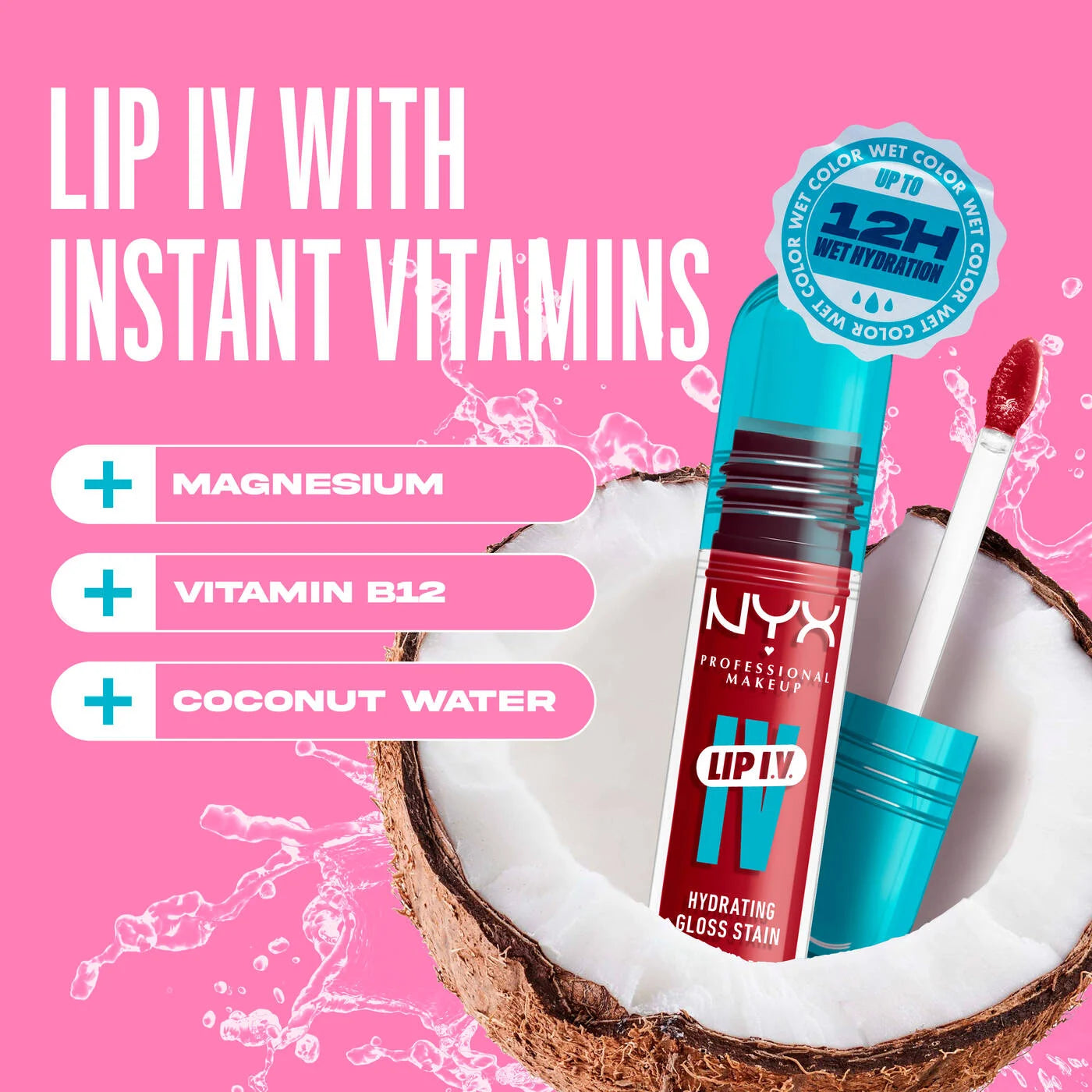 Nyx Lip IV Hydrating Gloss Stain