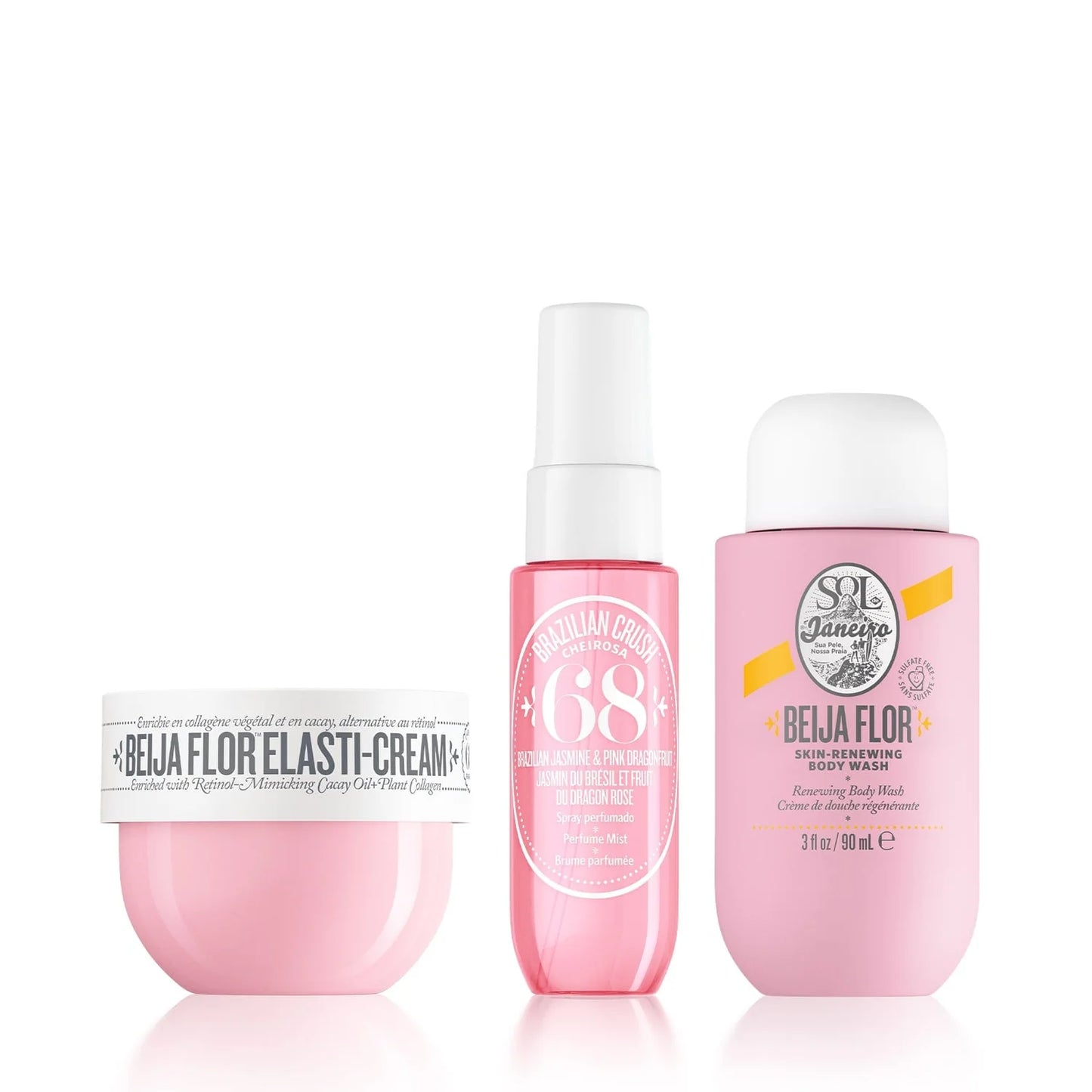 Sol de Janeiro Beija Flor Jet Set -  Body Care Trio mini