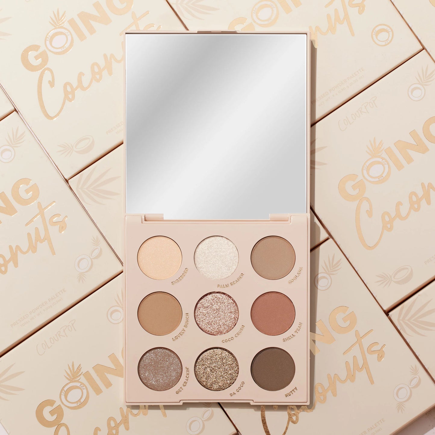 ColourPop Going Coconuts Bronzed Eyeshadow Palette